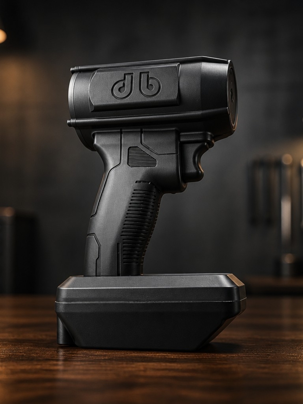 DB Black Portable Powerful Handheld Fan Device For Blowing, Drying
